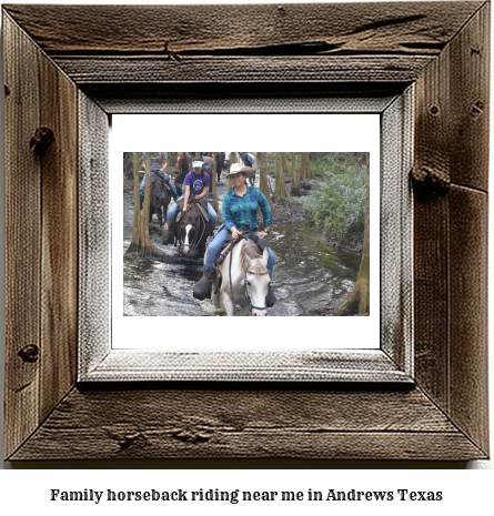 family horseback riding near me in Andrews, Texas